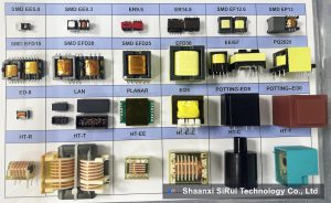 SiRui Technology electronic component product catalog - inductors transformers and cores