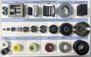 SiRui Technology magnetic core product - ferrite and powder transformer cores