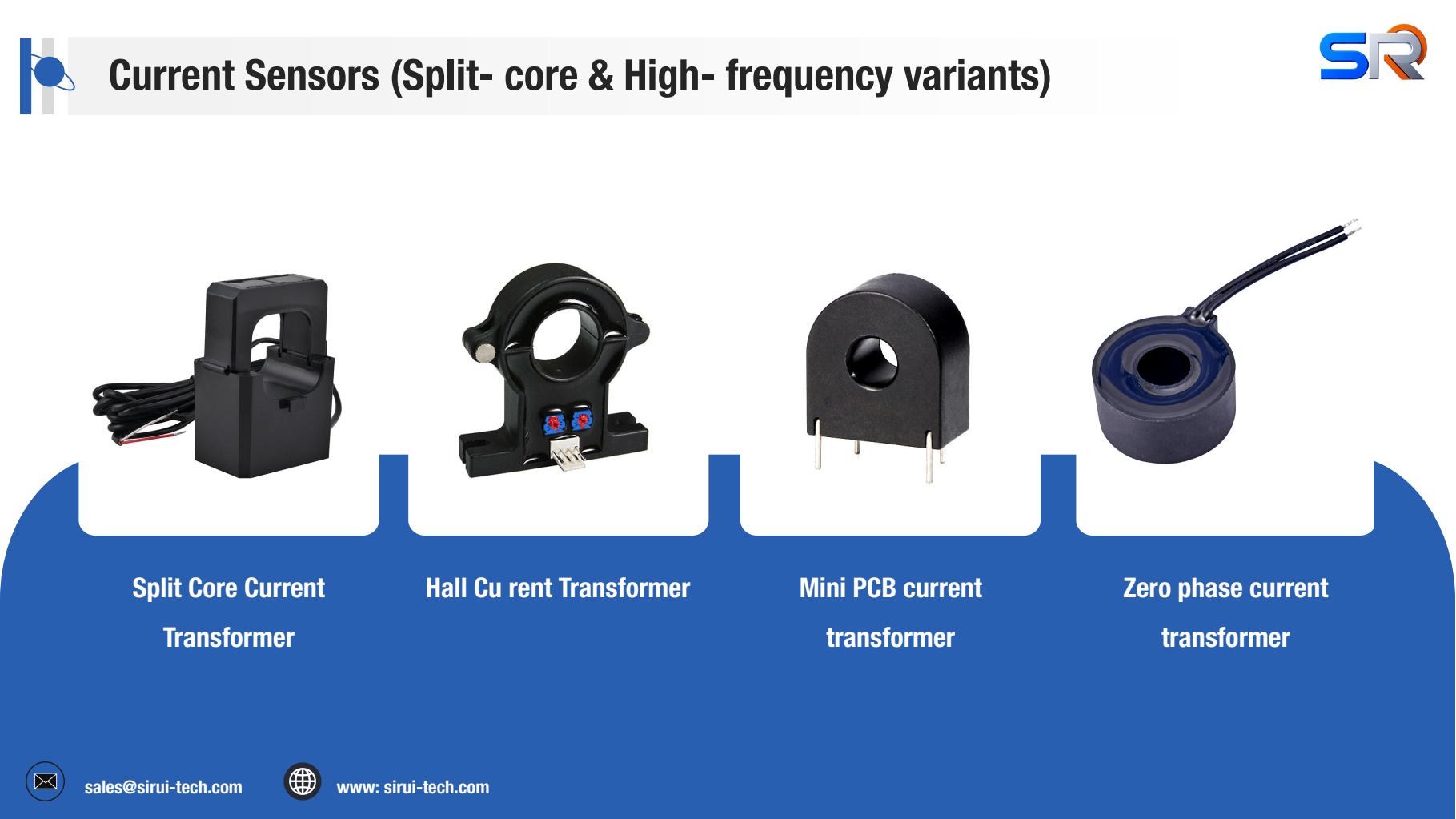 Magnetic Components Manufacturer | Transformer, Inductor, Current Sensor, Magnetic Core - Shaanxi SiRui Tech Meta Description: Shaanxi SiRui Technology supplies full series electrical transformers, power inductors, current sensors & ferrite magnetic cores. Custom OEM & global wholesale available, send RFQ to sales@sirui-tech.com | www.sirui-tech.com